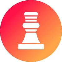 Chess Game Creative Icon Design vector