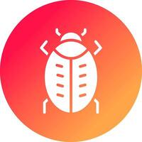 Bug Creative Icon Design vector