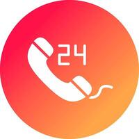 Emergency call Creative Icon Design vector