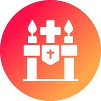 Altar Creative Icon Design vector