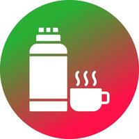 Thermos Creative Icon Design vector