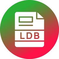 LDB Creative Icon Design vector