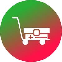 Stretcher Creative Icon Design vector