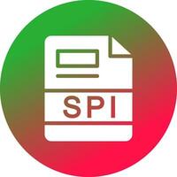SPI Creative Icon Design vector