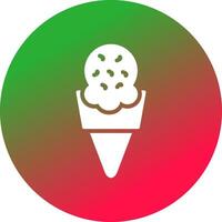 Ice Cream Creative Icon Design vector