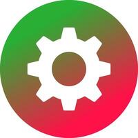 Cog Creative Icon Design vector