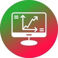 Statistics Creative Icon Design vector