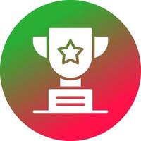 Trophy Creative Icon Design vector