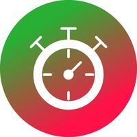 Stopwatch Creative Icon Design vector