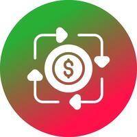 Revolving Fund Creative Icon Design vector