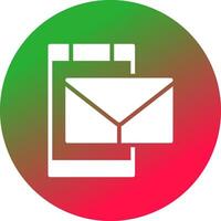 SMS Marketing Creative Icon Design vector