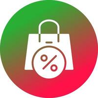 Bag Creative Icon Design vector