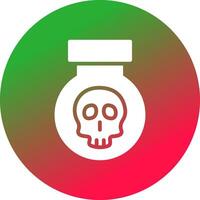 Poison Creative Icon Design vector