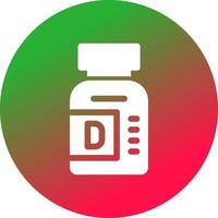 Vitamins Creative Icon Design vector