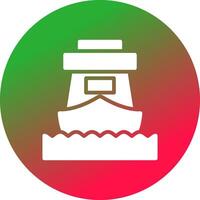 diseño de icono creativo de barco vector