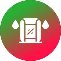 Humidity Sensor Creative Icon Design vector