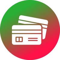 Credit Card Creative Icon Design vector