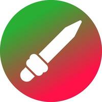 Balloon Sword Creative Icon Design vector