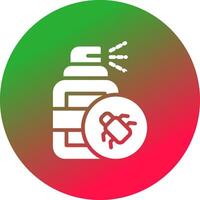 Spray Bottle Creative Icon Design vector