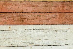 Colored wooden plank panel horizontal background photo