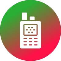 Walkie Talkie Creative Icon Design vector