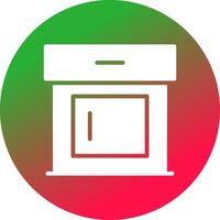 Cabinet Creative Icon Design vector