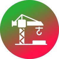 Crane Creative Icon Design vector