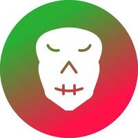 diseño de icono creativo de calavera vector