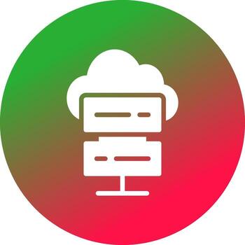 Cloud Computing Creative Icon Design vector