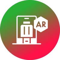 Ar Tourism Creative Icon Design vector