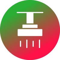 Shower Creative Icon Design vector