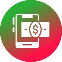 Bank Payment Creative Icon Design vector