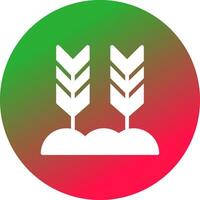 Wheat Creative Icon Design vector