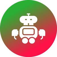 Robot Creative Icon Design vector