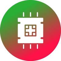 Processor Creative Icon Design vector