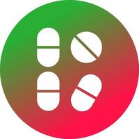 Pill Creative Icon Design vector