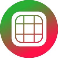 Grid Creative Icon Design vector