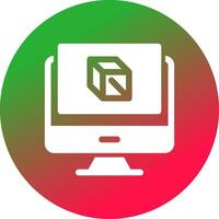 3D Design Creative Icon Design vector