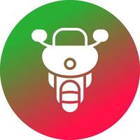 Motorbike Creative Icon Design vector