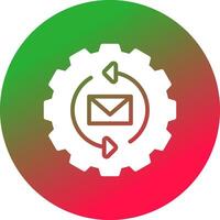 Marketing Automation Creative Icon Design vector