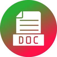 Doc Creative Icon Design vector