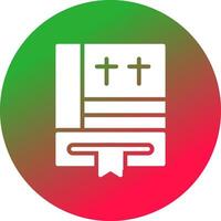Biblia creativo icono diseño vector