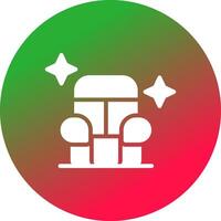 coche asiento limpieza creativo icono diseño vector