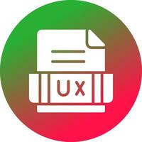 Ux Format Creative Icon Design vector