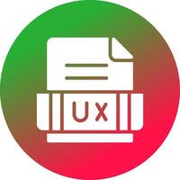 Ux Format Creative Icon Design vector