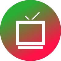 Television Creative Icon Design vector