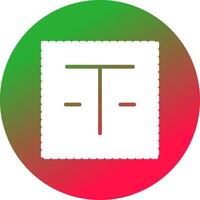 Text Box Creative Icon Design vector