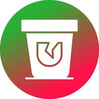 Trash Creative Icon Design vector