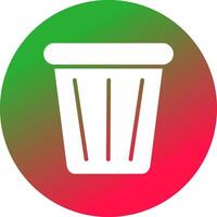 Trash Creative Icon Design vector