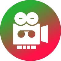 Video Camera Creative Icon Design vector